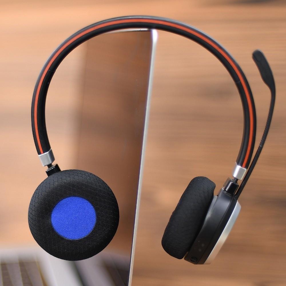 1 pair Replacement Earphone Cushions for Jabra evolve 20 20se 30 30II 40 65 65+ Noise Cancelling