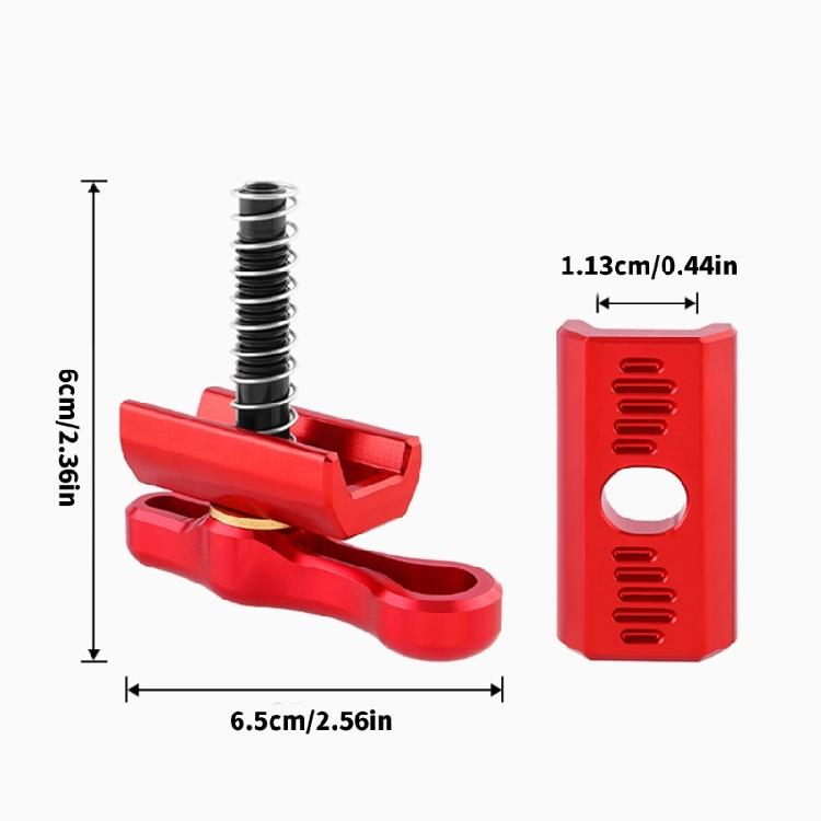 C Buckles for Folding Bikes Aluminum Alloys Handlebars Clamp Light Weight Folding Bike Hinge Levers Bike Fixed Clamps