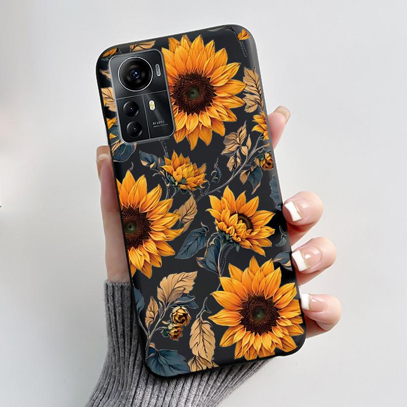 Casing For ZTE Blade A72s A7050/V41 Smart Case Luxury Dragon Cute Cool Boys Girls Black Matte Soft TPU Silicone Shell Back Cover