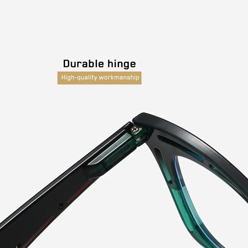 Fashion Butterfly Large Frame Anti-Blue Reading Glasses Hollow Flying Angle Design For Mid Elderly Women Color Matching Glasses