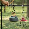 Flat S Hook Durable Hanging Hooks Hanger Outdoor Storage Travel Camping Hiking Gardening Tools Item Organizer
