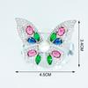Luxury Butterfly Brooch Fashion Pearl Pins For Women Zircon Accessories Suit Coat Wedding Gifts Crystal Insect Jewelry
