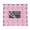 50Pcs Mini Tealight Candles Durable 1.5 Hours Burning Time for Birthday Easter Dating