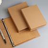 Kraft Paper Kraft Paper Binder Cover Vintage Perforated Binder Folder New File Folders