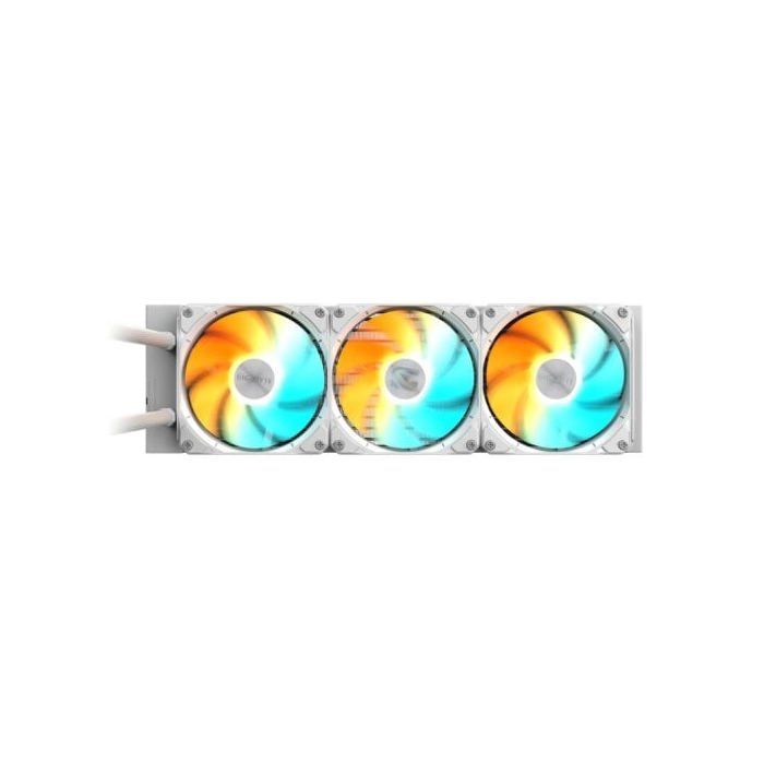 Refrigeración Líquida GIGABYTE GAMING 360 ICE 360mm 3 Ventiladores ARGB Blanco DAISY-CHAIN
