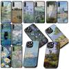 Claude Monet Impressionism Painter Art for Samsung Galaxy Note 20 9 10 S8 S10 Lite S9 Plus A54 A53 A21S S10E A17 Phone Case