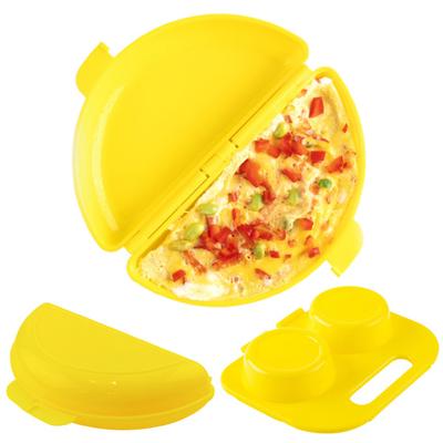 Silicone Egg Cooker Mold for Microwave & Oven Non-Stick Omelette Poached Egg Maker BPA-Free Breakfast Sandwich Maker Home Kitchen Tool