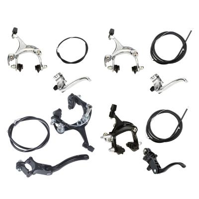 Fahrrad Bremsen C-Bremskörper Set, Fahrrad Hinter- und Vorderradbremsen Set Fahrrad Bremshebel Set für Mountainbikes