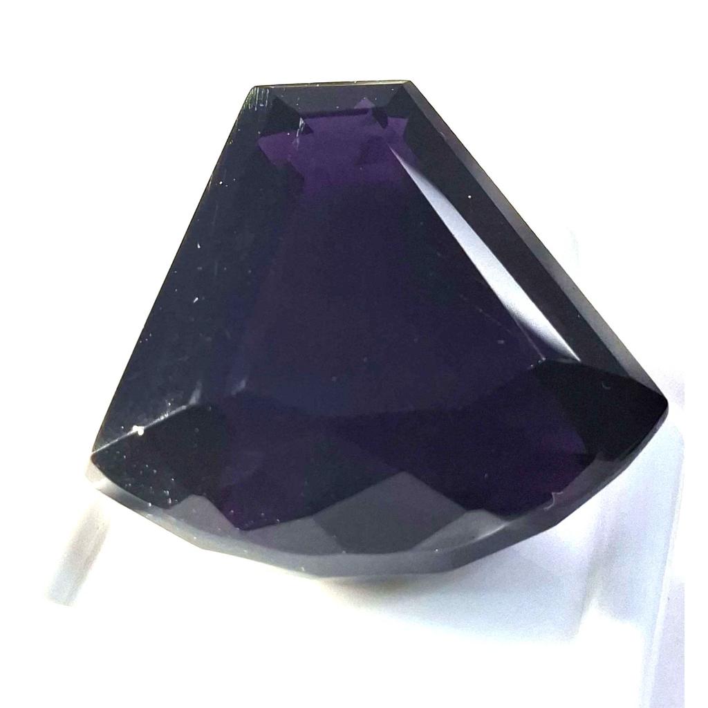 Fancy Cut Natural Dark Purple Amethyst 48-50 Ct Stunning Certified Gemstone