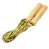 2.4M Kids Child Skipping Rope Wooden Handle Jump Play Sport Exercise Workout Toy