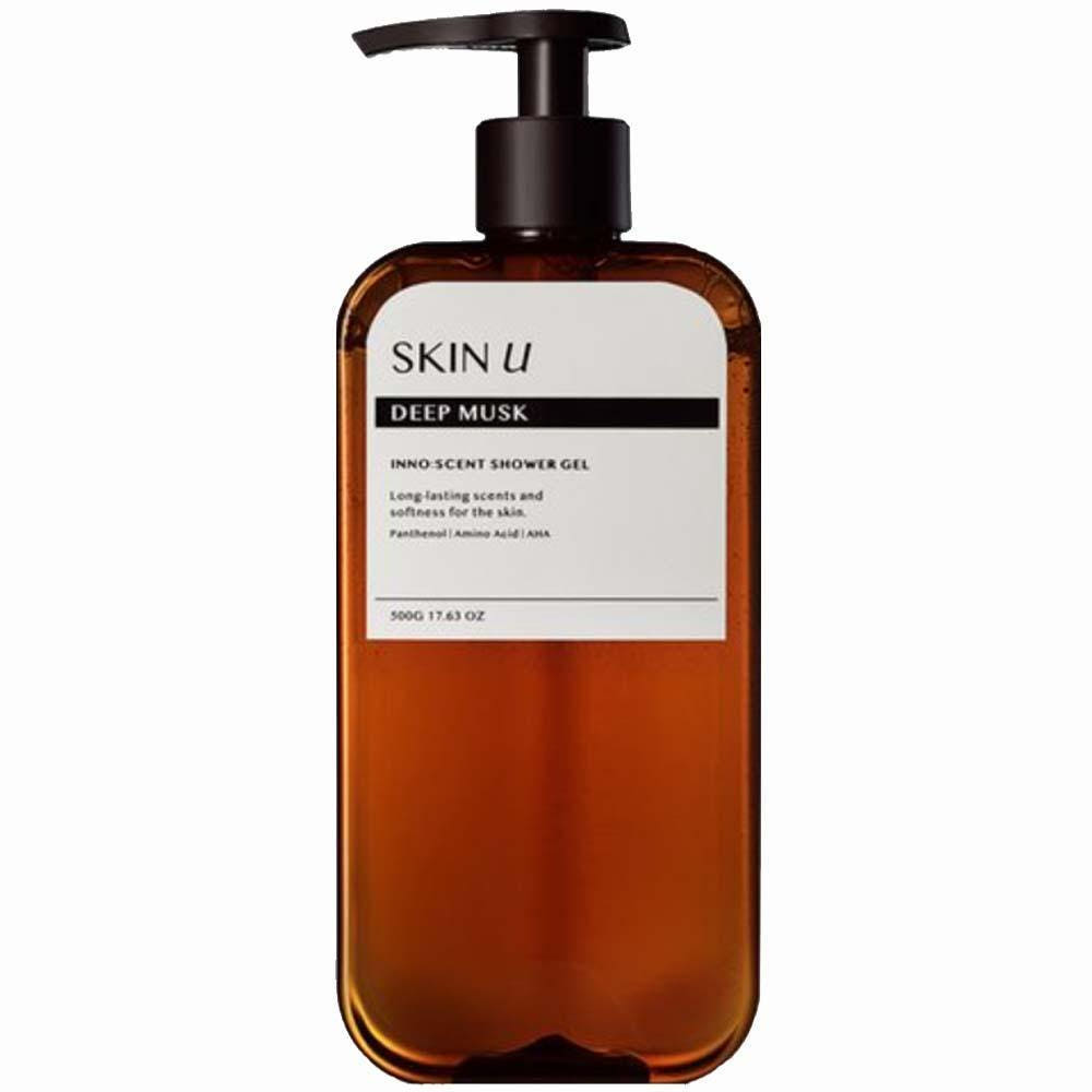 Skin U INNO:SCENT Shower Gel 700g & 500g (Set/Single) (4 Options) [SINGLE/500g] Deep Musk