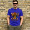 Dungeon Crawler Carl T Shirts for Unisex 100 Cotton Vintage TShirt O Neck Retro Bookish Tee Shirt Short Sleeve Tops Plus Size