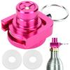 Soda Maker Adapter 60L CO2 Quick Connect Adapter 425g Cylinder Water Carbonator Adapter Compatible with E-Terra/Crystal 3.0 Gaia