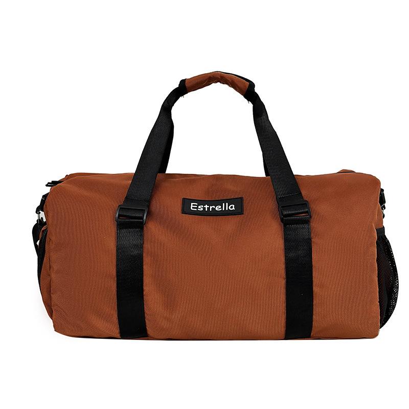 Fashion Fitness Yoga Bag Men's and Women's Leisure Sports Bag Large Capacity Luggage Bag One Shoulder Korean Portable Travel Bag
