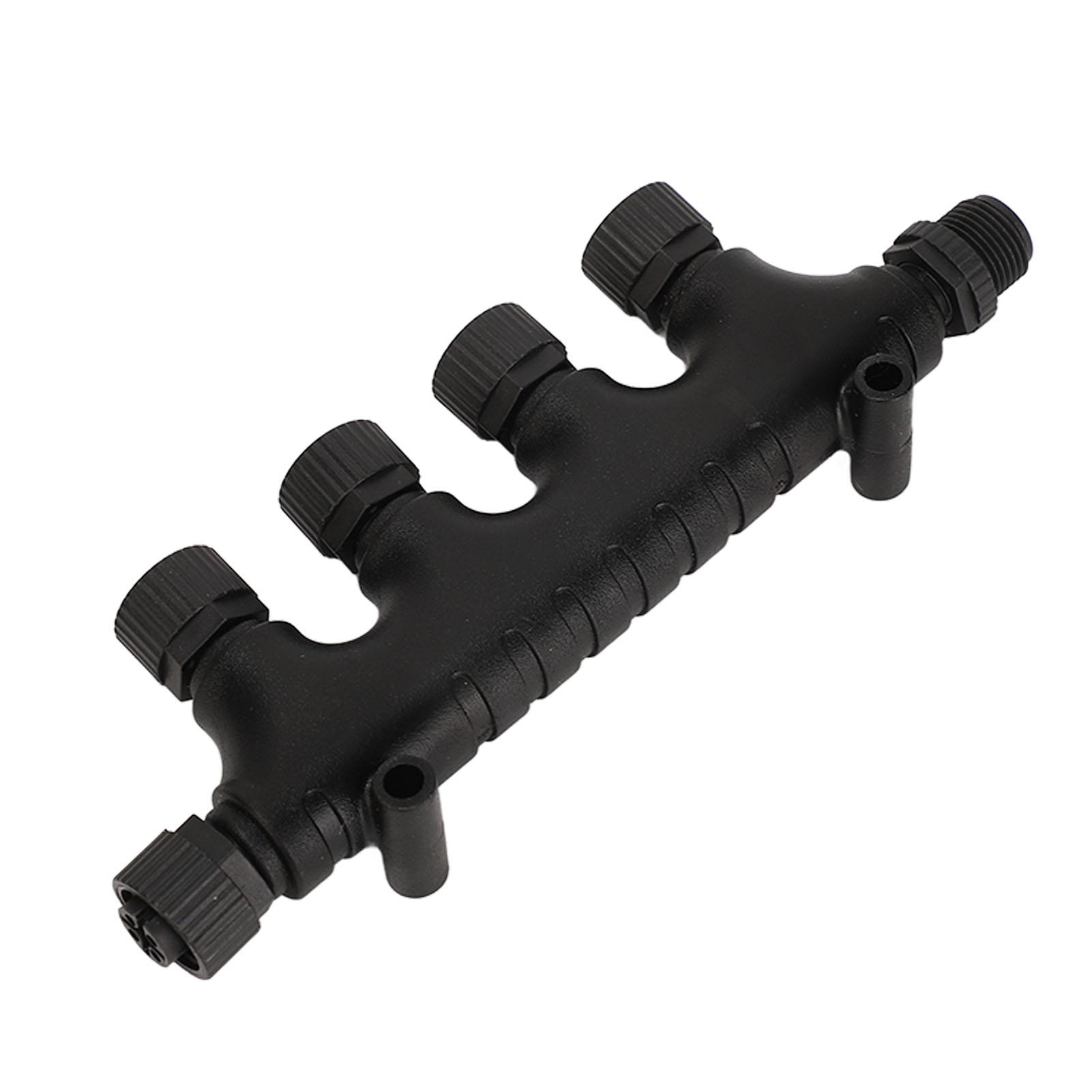 

For NMEA 2000 N2K 4 Ports Tee Connector M12 5 Pin IP67 Waterproof for Lowrance Networks