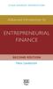 Kniha Advanced Introduction To Entrepreneurial Finance