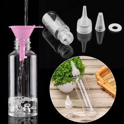 10-250ml Augentropfer Tragbarer Leerer Behälter Aufbewahrung Flüssigkeitsprobe Quetschflasche Leerer Tropfer Nachfüllbare Flasche