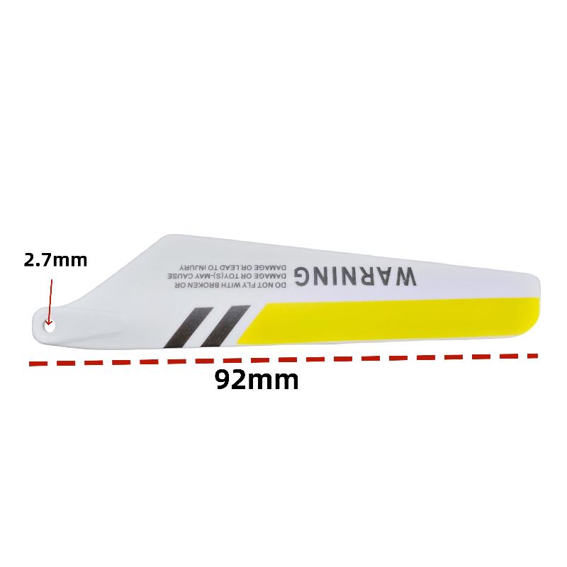 4Pcs Spare Main Fan Blades For Helicopter Rotor Rc Syma S107 Diy Accessories Kid Gift