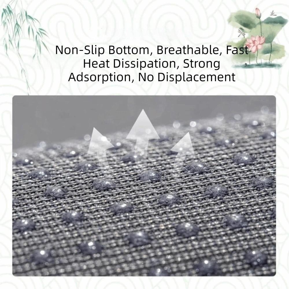 Wear Resistant Ice Silk Seat Cushion Non-Slip Seat Pad Office Chair Cushion  Classroom Chair