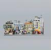 TOYLINX HongKong Style Retro Mini City Street View Houses Building Blocks Desktop Ornaments Assembly Toy Brick Children