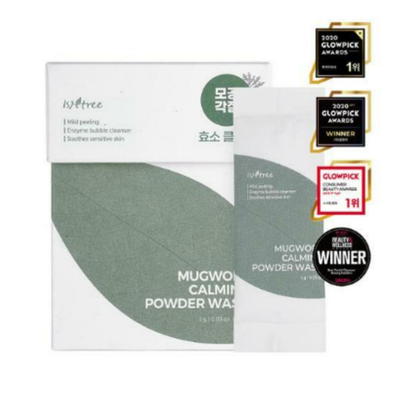 

Isntree Mugwort Calming Powder Wash 1g × 25ea