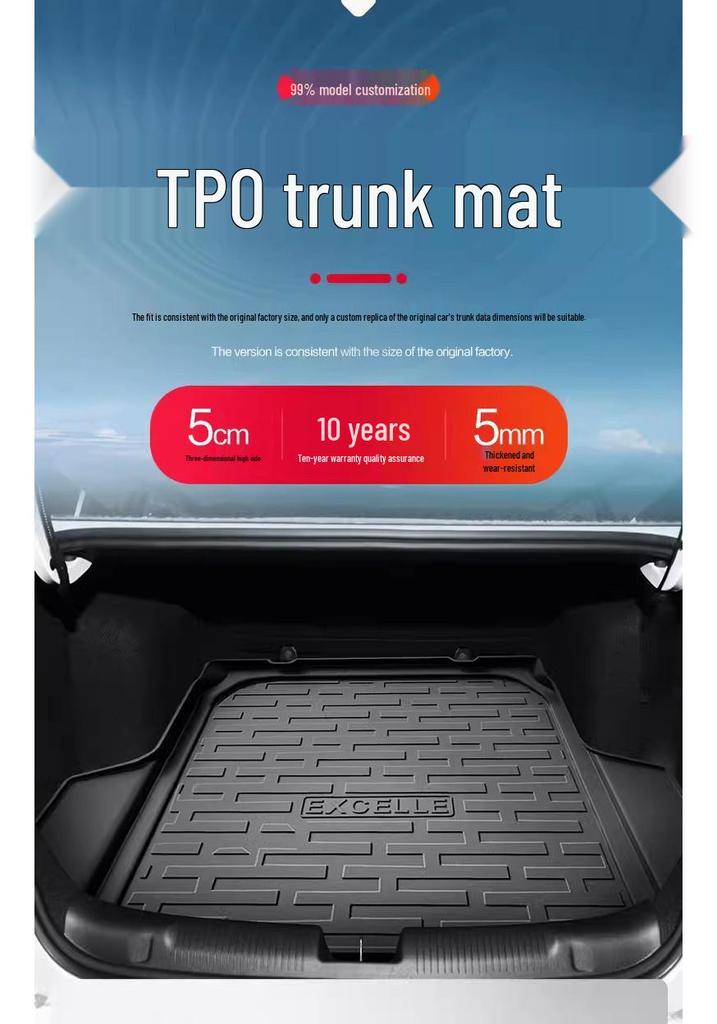 Buick Excelle Trunk Mat - Full Car Interior Accessories & Decorative Supplies