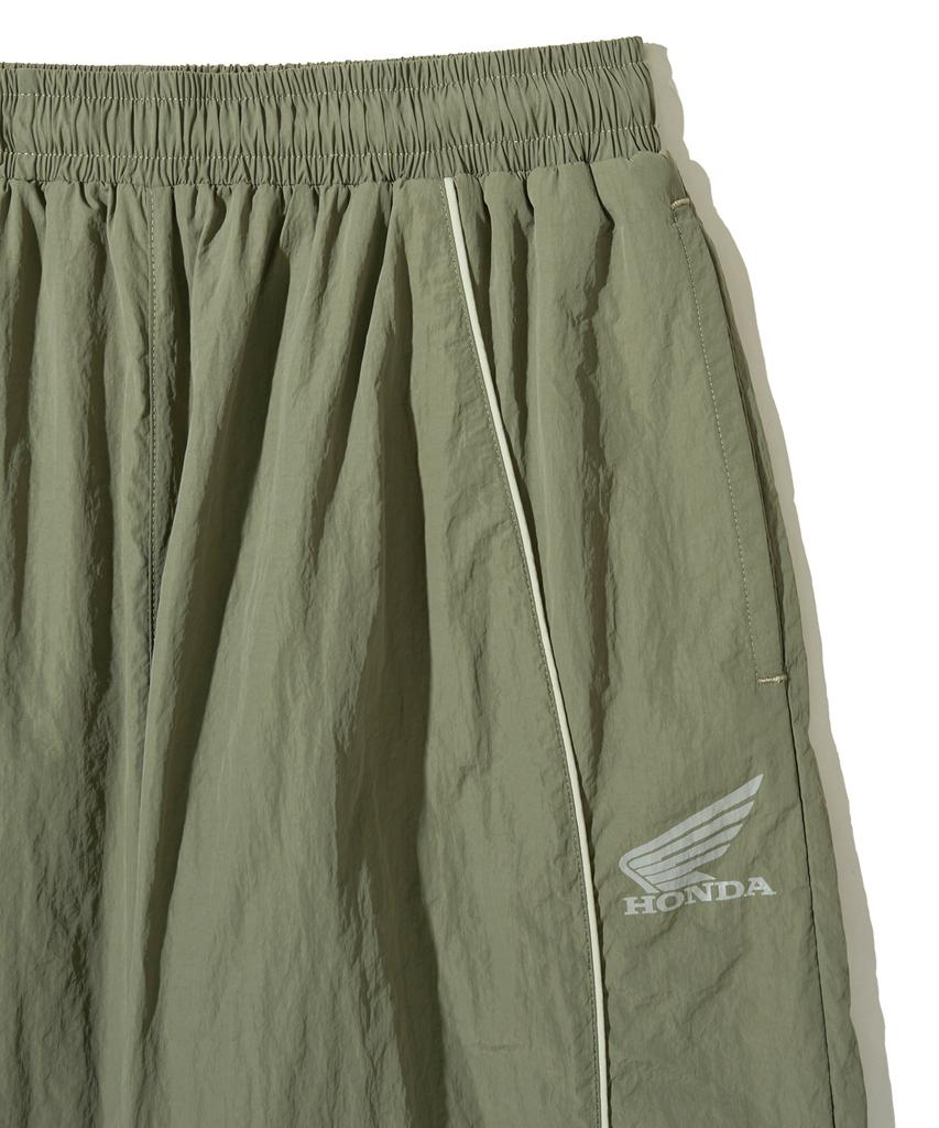 PHYPS MOTORCYCLE Speed Track Solid Nylon Pants Khaki