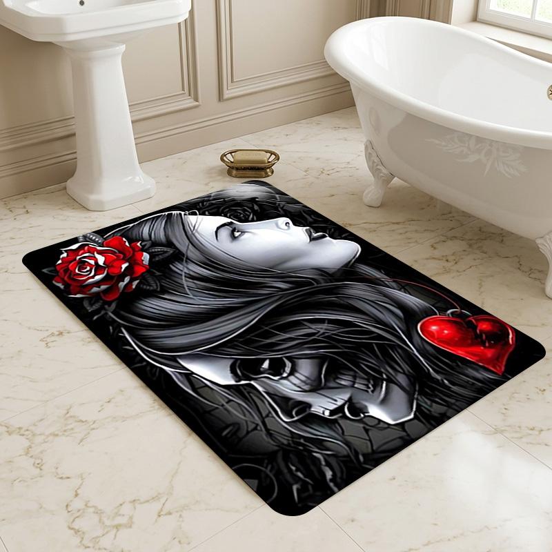 Day Dead Living Room Nonslip Area Rug Soft Carpet For Bedroom Game Playroom Sofa Office Home Decor Doormat Christmas Gift C9302124