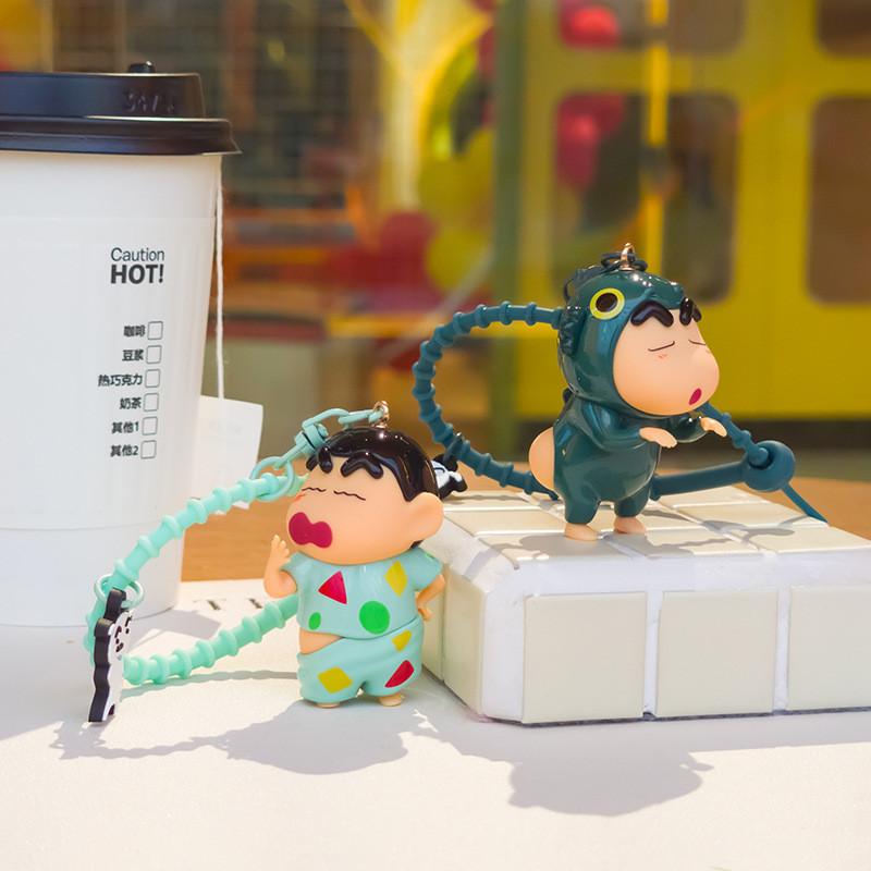 Crayon Eyecatching Shinchan Keychain With Diverse And Whimsical Poking Butt Characters