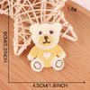 Embroidery Label Cute Bear Embroidery Sticker Diy Hand Account Accessories Accessories Patch Brooch Jewelry Hair Accessories Cloth Sticker