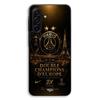 Coque Pour Samsung Galaxy A17 PSG champions league 2 étoiles noir et dorée Maniacase