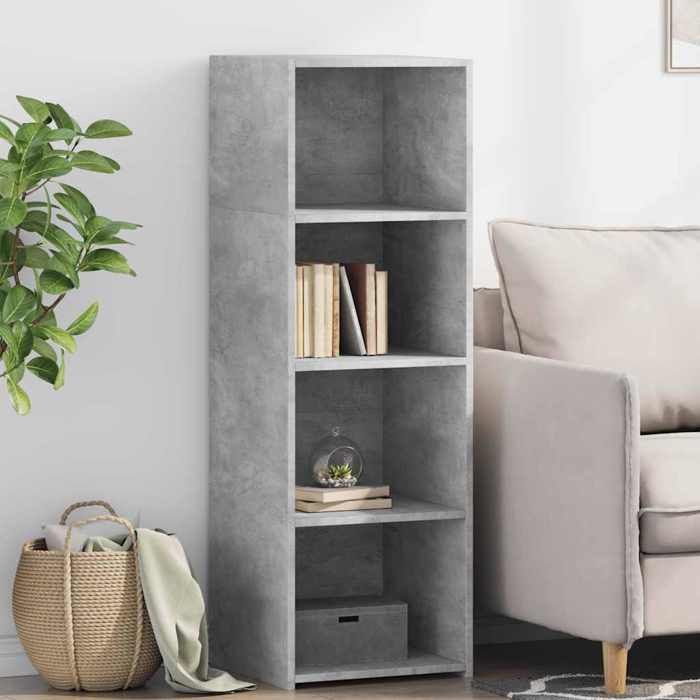 VidaXL Buffet Concrete Grey 40x41x124 Cm Engineered Wood 846386