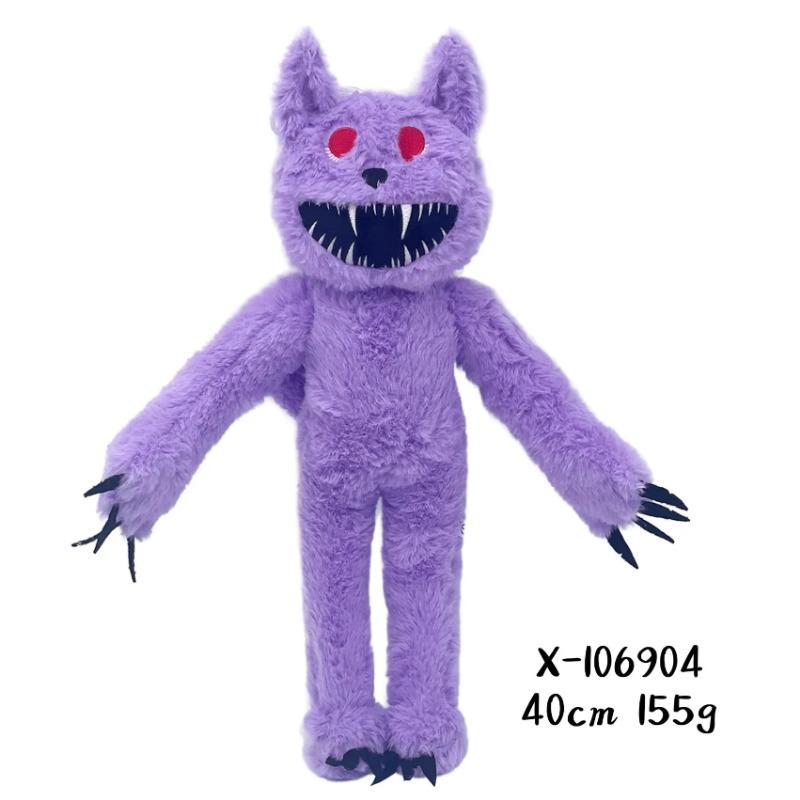 68style Smiling Critters Plush Toy Hopscotch Catnap Bearhug Plushie Catnap Plush Doll Decoration Kawaii Stuffed Toy Gift for Kid