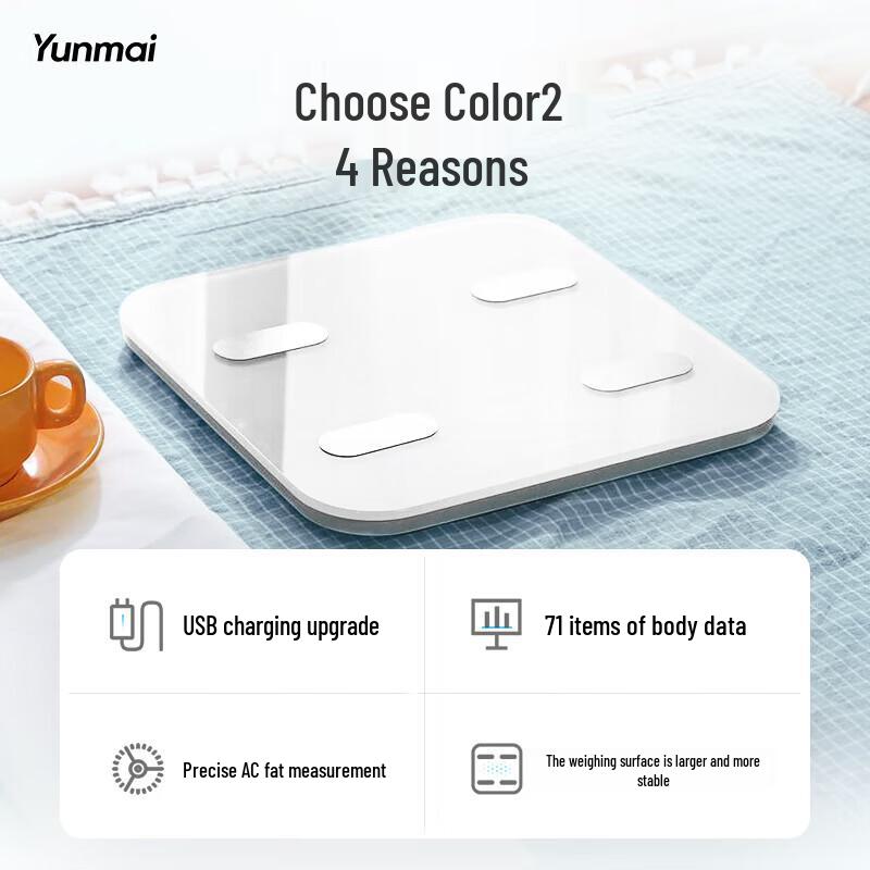 Yunmai Smarte Körperfett- und Personenwaage (CN-Version)