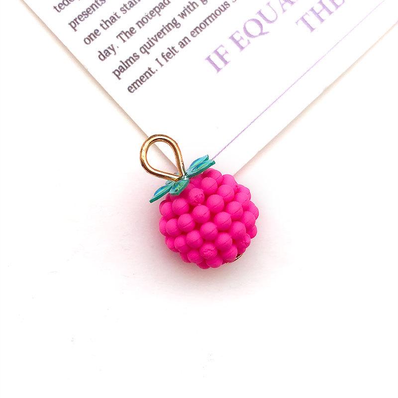 DIY Resin Pendant: Rose Red Lipstick Candy Butterfly Teddy Bear Ice Cream Milk Bottle Charm