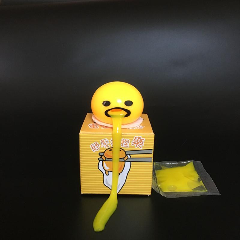 1 stk Klemt Morsom Abreaksjon Trykkavlastning Egg Oppkast Eggeplomme Vits Leker Gaver