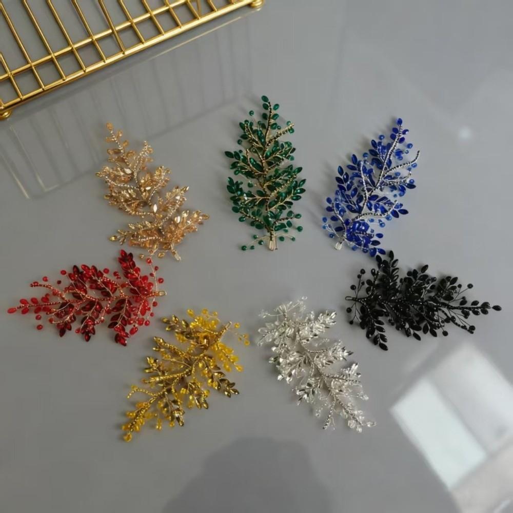 Leaf Design Bridal Hairpiece Zinc Zinc Alloy Base Formal Hair Accessories New Wedding Tiaras Party