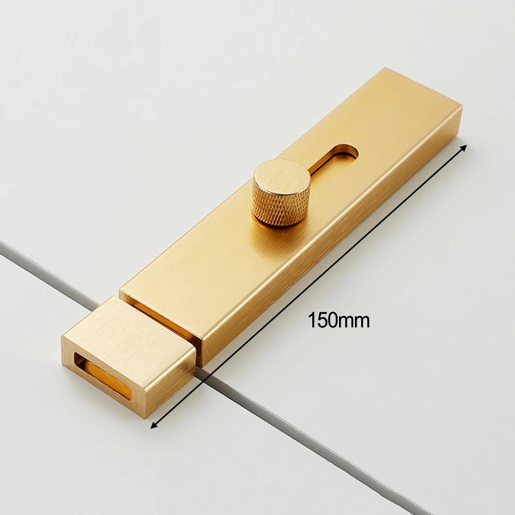 Încuietoare ușii Încuietoare fără perforare Suruburi glisante de ușă Încuietoare de securitate antifurt Din aliaj de aluminiu Încuietoare ușii de toaletă Feronerie pentru poartă