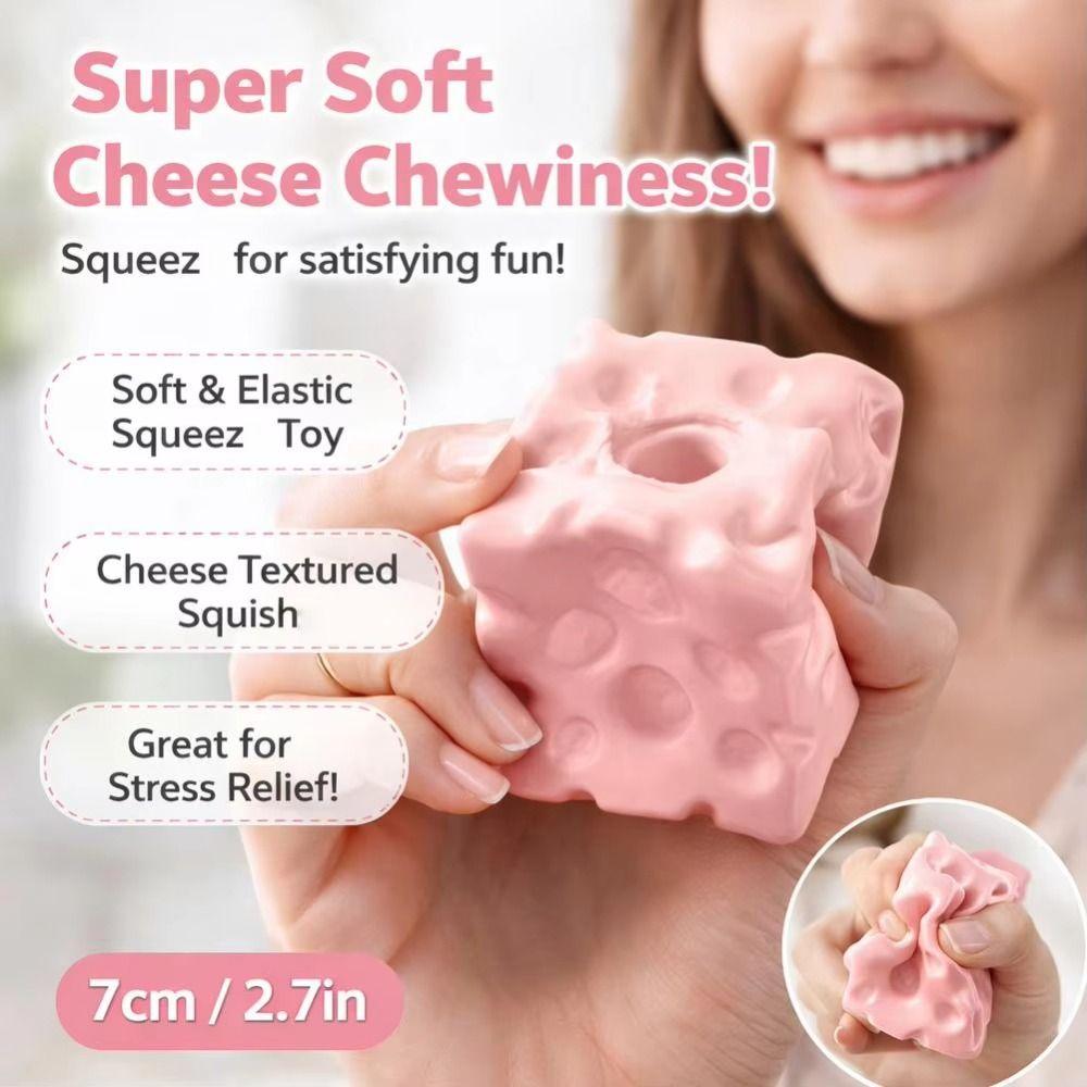Soft TPR Cheese Ball Skin Flexible DIY Pressure Ball Kit Creative DIY Empty Ball Skin Kids Toy