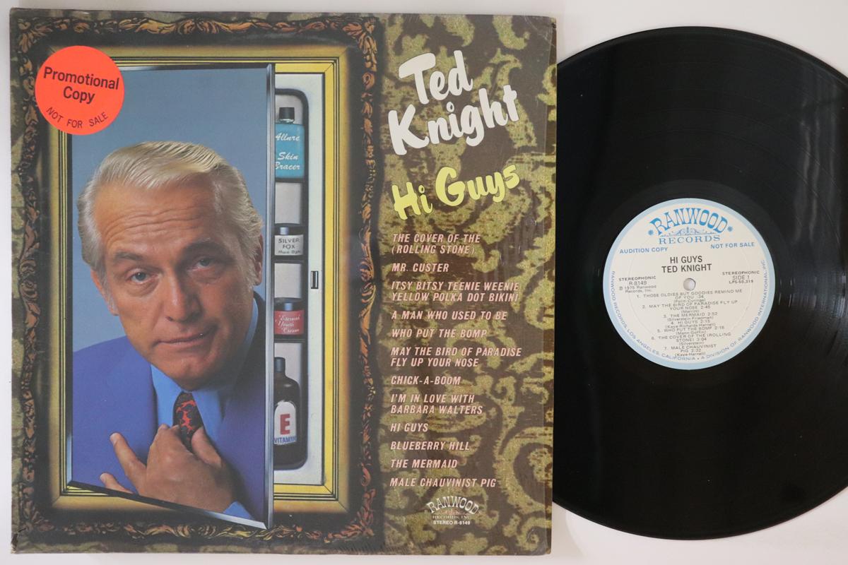 

LP Record TED KNIGHT Hi Guys R8149PROMO RANWOOD 1975 US Rock Used