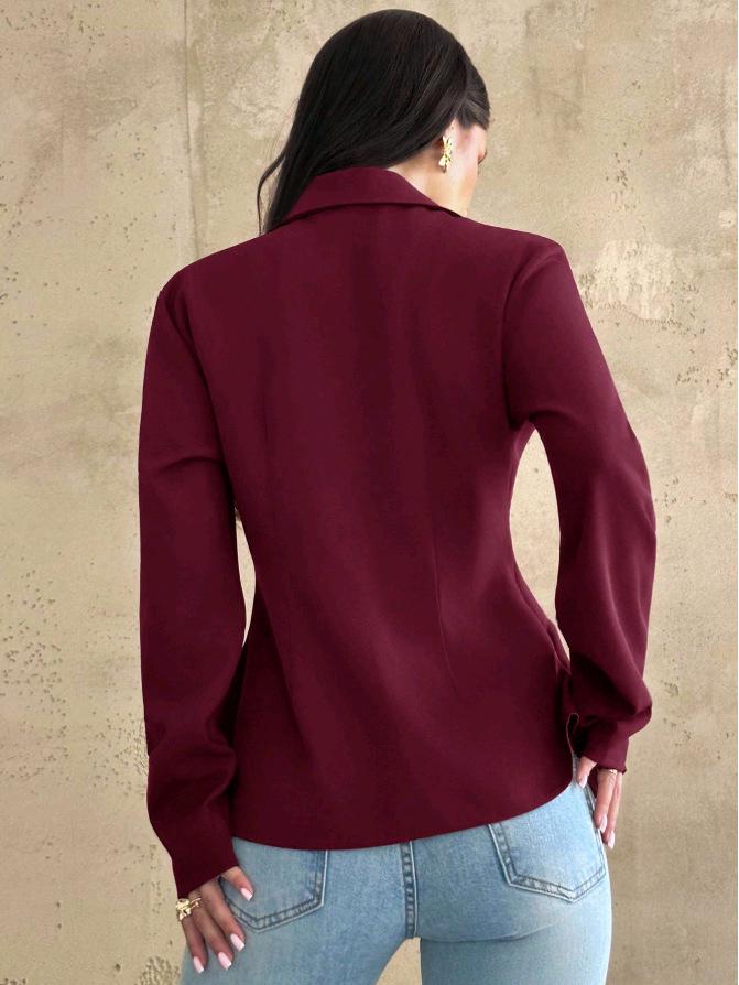 2026 New Style European and American Slim Fit Women's Suit Jacket - Fashionable Cardigan Top
