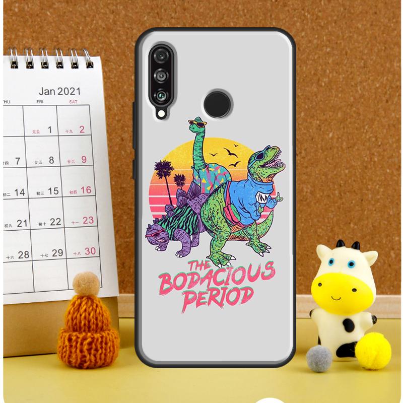 Cute Dino Dinosaur For Huawei Nova 12i 12s 7i 8i 11i 11 9 10 SE Y60 Y61 Y70 Y72 Y73 Y90 Y91 P30 P40 Lite Case