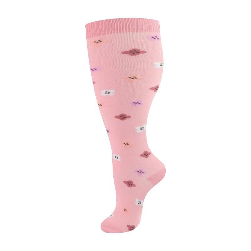 Plus Size Odor-Resistant Sports Compression Socks for Men