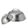 6/9inch Steak Pot Lids Cover Arched Round Cheese Melting Dome Durable Frying Pan Cover  Picnics