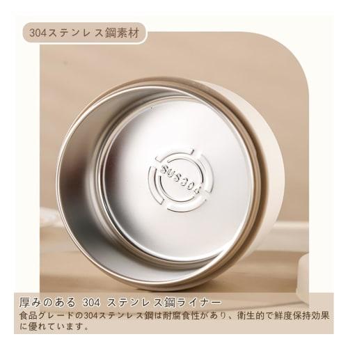 OIIZREO Insulated Lunch Box, 2-Tier Lunch Jar, Large Capacity, Stainless Steel, Vacuum Insulated Soup Lunch Set, Thermos, 1000ml, Leak-Proof