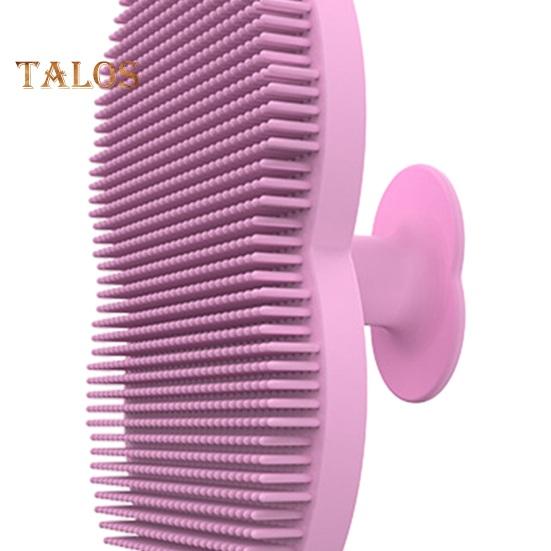 Silikoneggrengjøringsbørste Myke børster Kylling Fjærkre Eggvasker Manuell Egg Flekkfjerner Vaskeskrubber