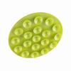 Baby Kids Magic Suction Mat Double Sided Suckers Anti Slip Plate Bowl Cutlery Placemat(Green)