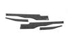 Upper Door Moldings 2015-2019 (4 Pcs, ABS) for Mitsubishi L200