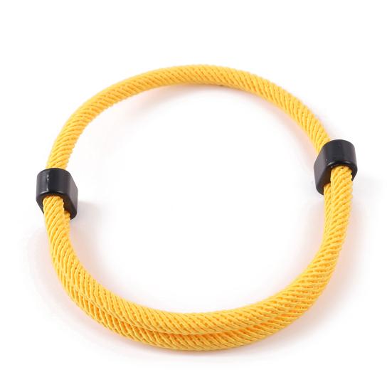 Herren Seilarmband Verstellbares Geflochtenes Seilarmband Lässiges Einfarbiges Schnurarmband Freundschaftsarmband Geschenk für Freund Bruder