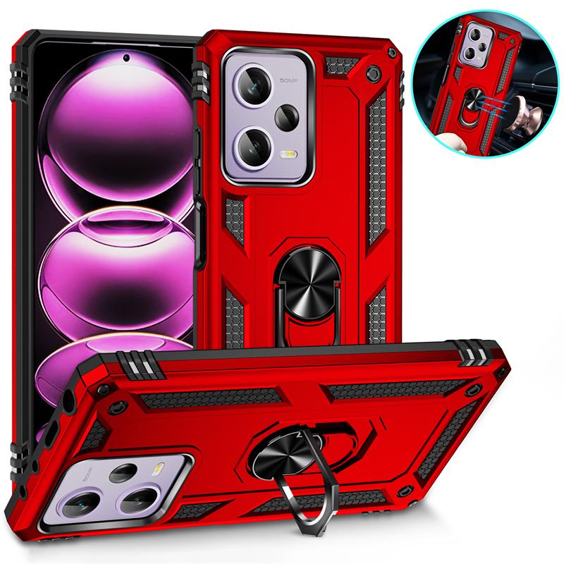 

Для Poco X5 Pro 5G чехол Armor противоударный силиконовый металлический чехол для телефона Pocox5pro Poko Little X5pro X 5 Pro 5X задняя крышка